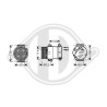 DIEDERICHS DCK1488 Compresor, aire acondicionado