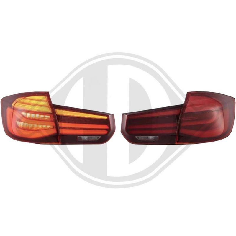 DIEDERICHS 1217790 Juego luz trasera - 1