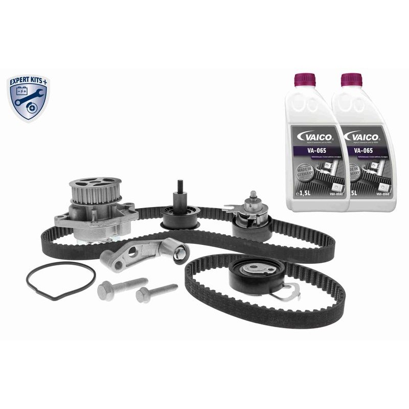 VAICO V10-50109 Bomba de agua + kit correa distribución - 1