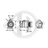 DIEDERICHS DCK1595 Compresor, aire acondicionado