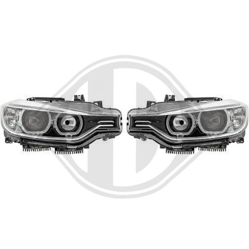 DIEDERICHS 1217486 Juego faros principales - 1