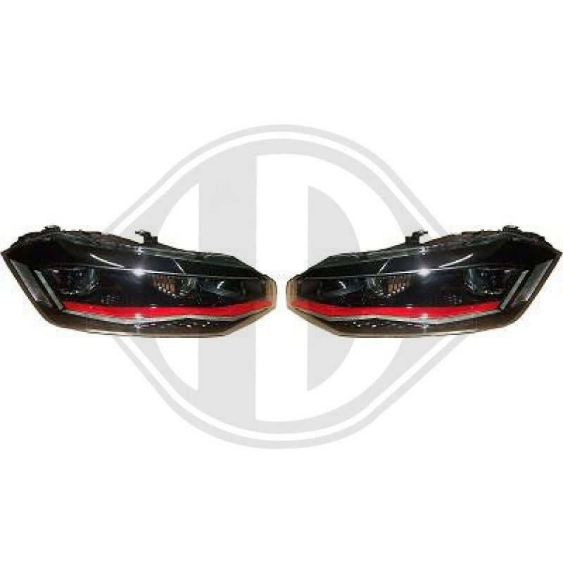 DIEDERICHS 2209485 Juego faros principales - 1