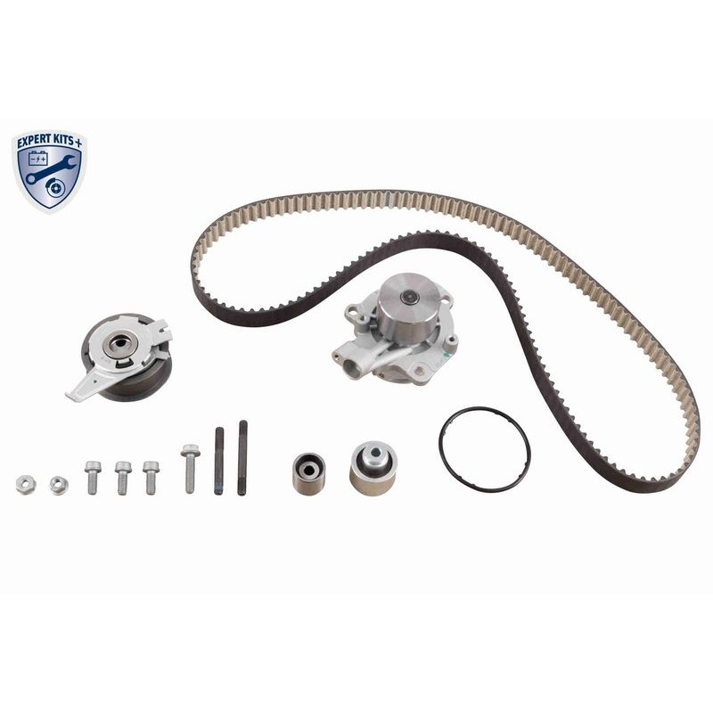 VAICO V10-50113-BEK Bomba de agua + kit correa distribución - 1