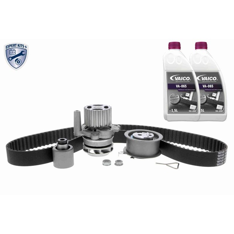 VAICO V10-50108 Bomba de agua + kit correa distribución - 1