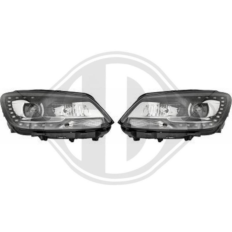 DIEDERICHS 2296285 Juego faros principales - 1