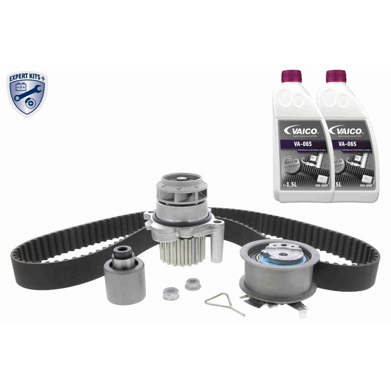 VAICO V10-50105 Bomba de agua + kit correa distribución - 1