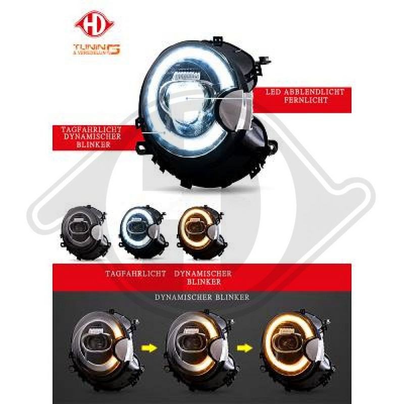 DIEDERICHS 1206286 Juego faros principales - 1