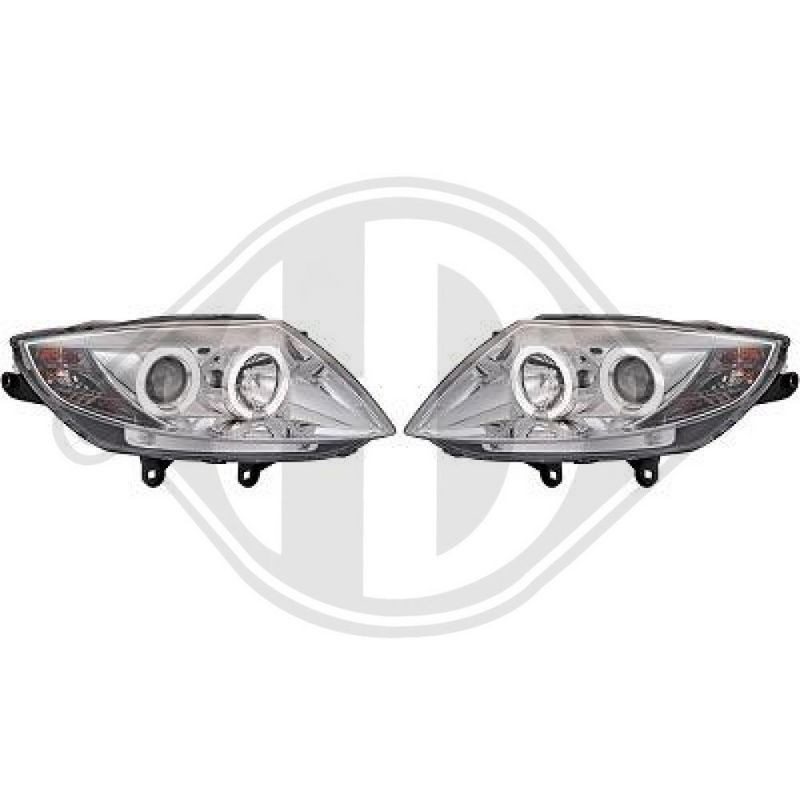 DIEDERICHS 1251280 Juego faros principales - 1