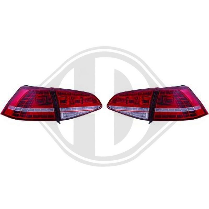 DIEDERICHS 2216996 Juego luz trasera - 1