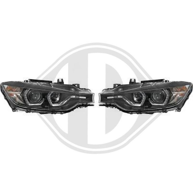 DIEDERICHS 1217680 Juego faros principales - 1
