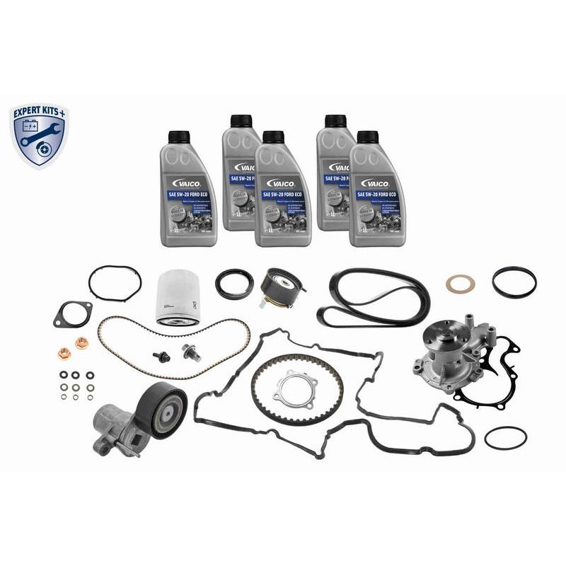 VAICO V25-3148 Bomba de agua + kit correa distribución - 1