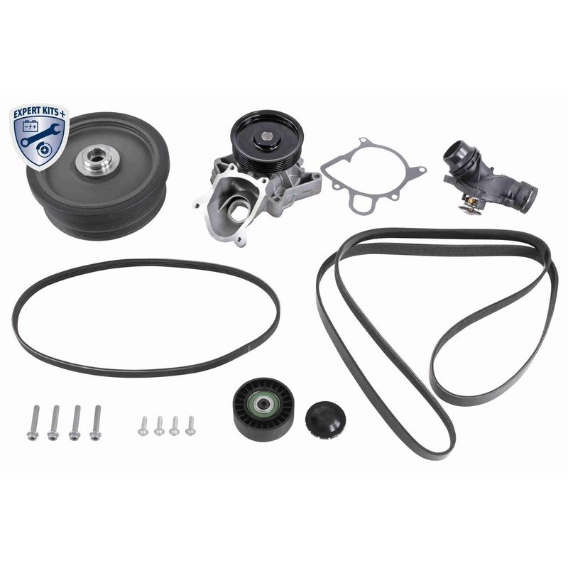 VAICO V20-50104-BEK Bomba de agua + kit correa distribución - 1