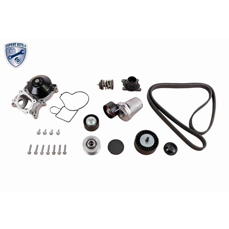 VAICO V20-50101-BEK Bomba de agua + kit correa distribución - 1
