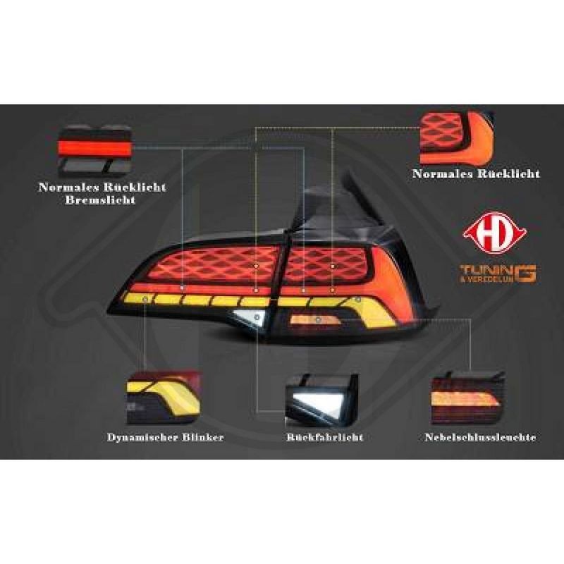 DIEDERICHS 7930292 Juego luz trasera - 1
