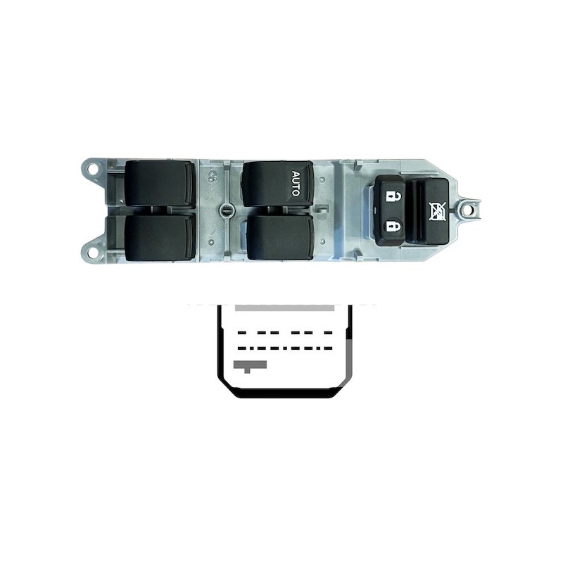 MIRAGLIO 121/TYP76002 Interruptor, elevalunas