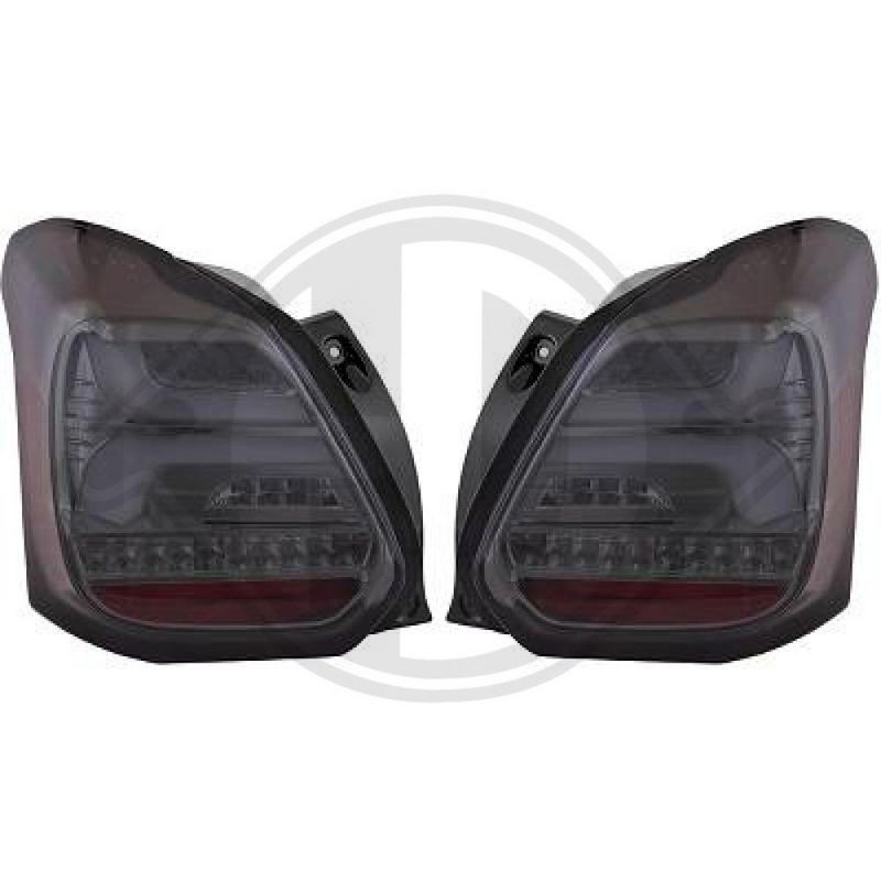 DIEDERICHS 6416795 Juego luz trasera - 1