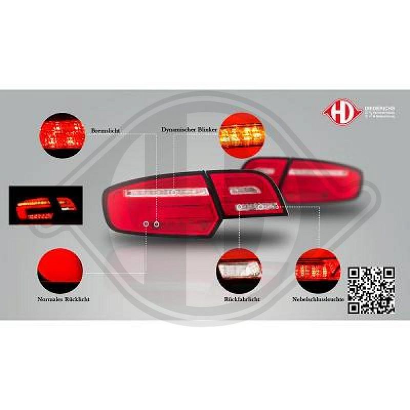 DIEDERICHS 1031495 Juego luz trasera - 1