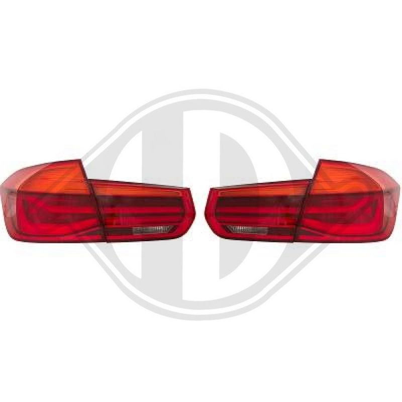 DIEDERICHS 1217990 Juego luz trasera - 1