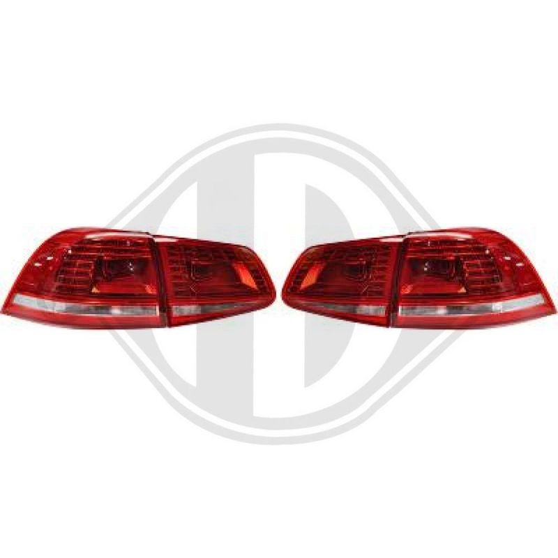 DIEDERICHS 2287290 Juego luz trasera - 1