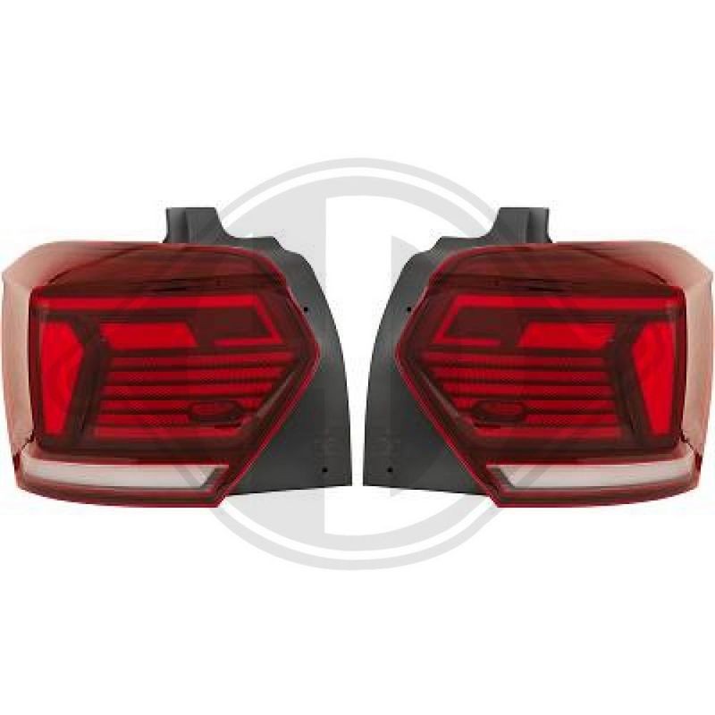 DIEDERICHS 2209695 Juego luz trasera - 1