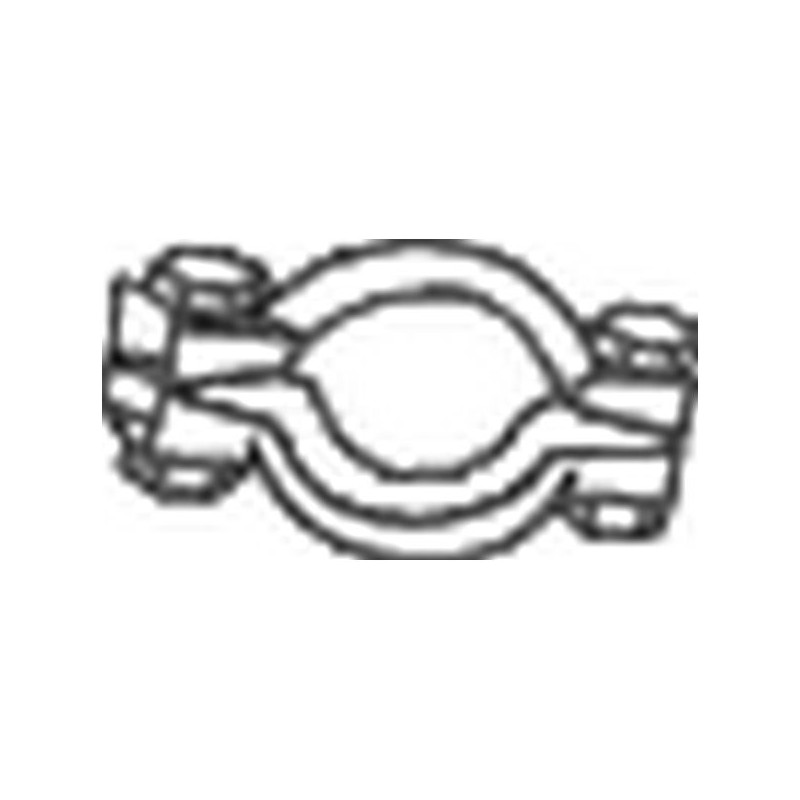 VAUNER 112.AA91198 Pieza de fijación, sistema de escape - 1