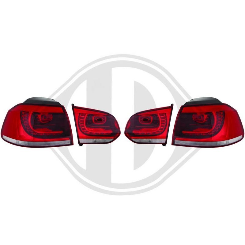DIEDERICHS 2215495 Juego luz trasera - 1