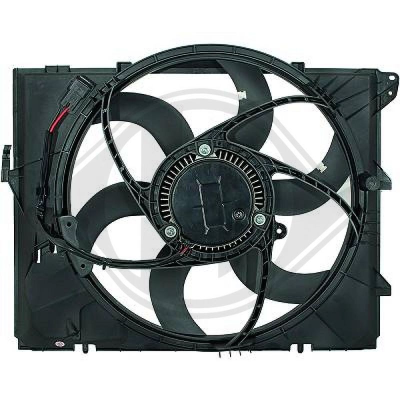 DIEDERICHS DCL1047 Ventilador, refrigeración del motor