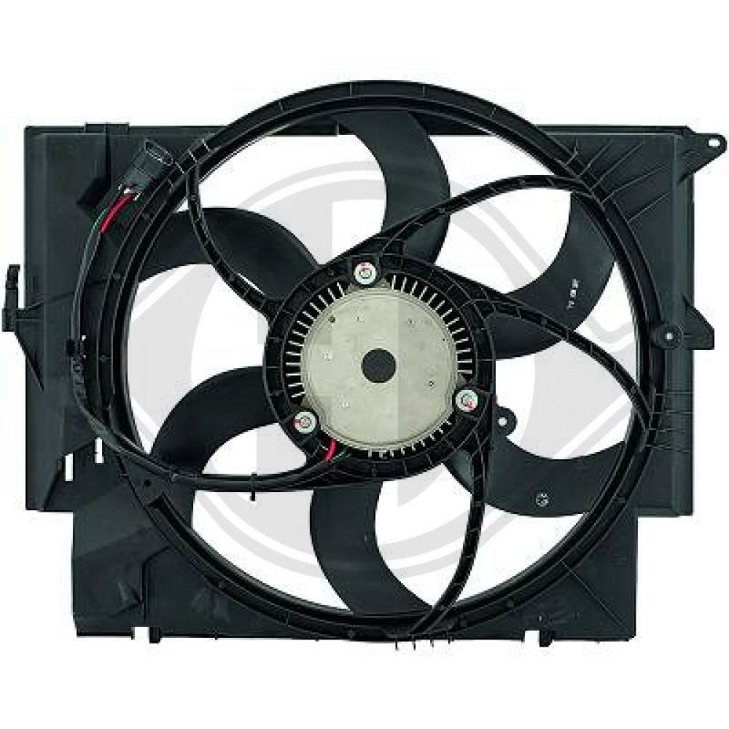 DIEDERICHS DCL1292 Ventilador, refrigeración del motor