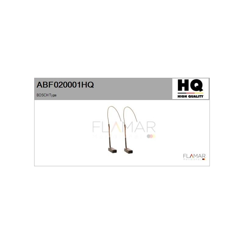 FLAMAR ABF020001HQ Escobilla de carbón, alternador