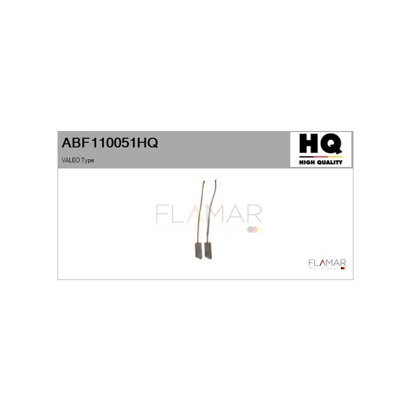 FLAMAR ABF110051HQ Escobilla de carbón, alternador