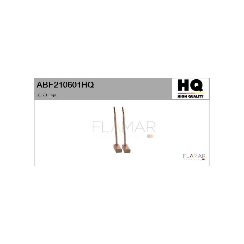 FLAMAR ABF210601HQ Escobilla de carbón, alternador - 1