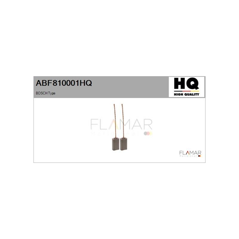 FLAMAR ABF810001HQ Escobilla de carbón, alternador - 1