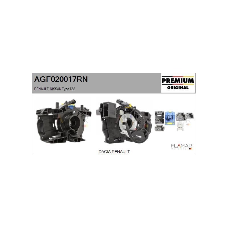 FLAMAR AGF020017RN Muelle espiral, airbag - 1