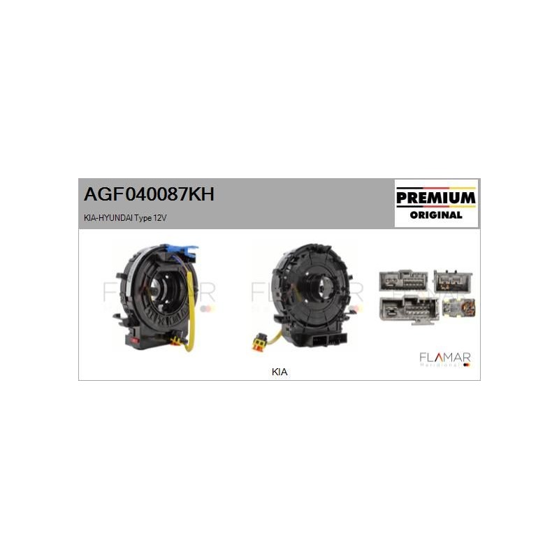 FLAMAR AGF040087KH Muelle espiral, airbag - 1
