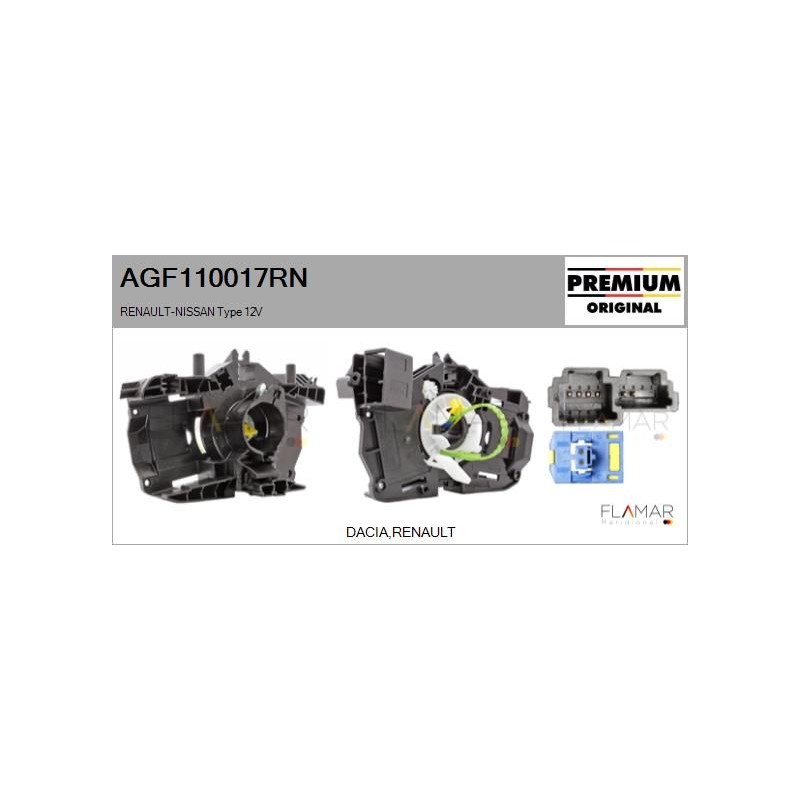 FLAMAR AGF110017RN Muelle espiral, airbag - 1