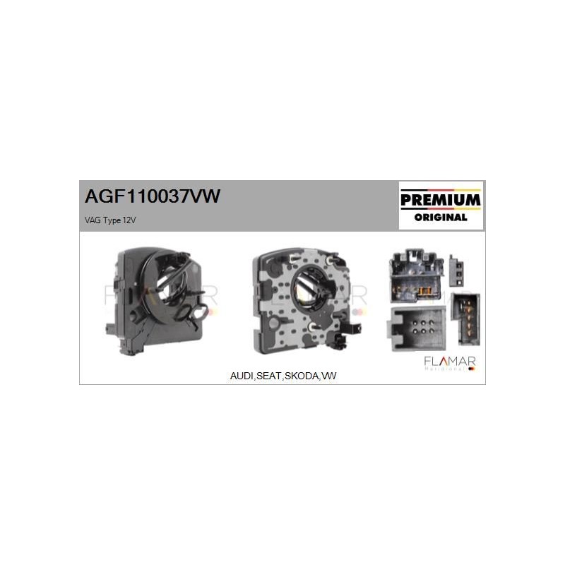 FLAMAR AGF110037VW Muelle espiral, airbag - 1