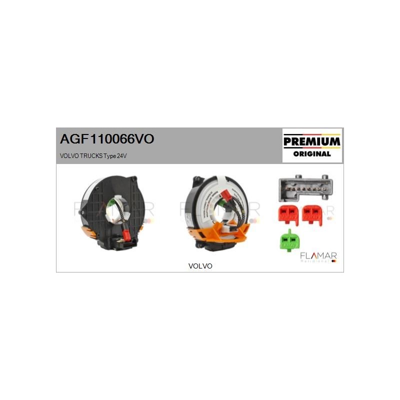 FLAMAR AGF110066VO Muelle espiral, airbag - 1