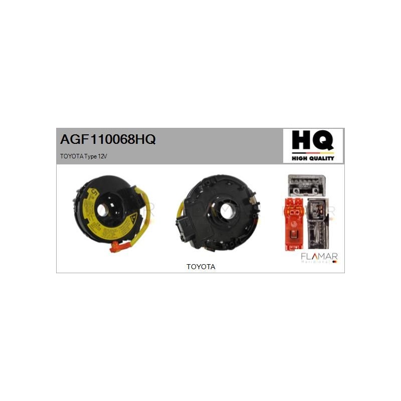 FLAMAR AGF110068HQ Muelle espiral, airbag - 1