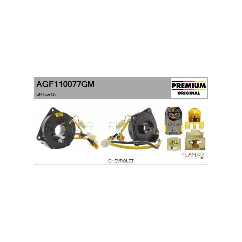 FLAMAR AGF110077GM Muelle espiral, airbag - 1