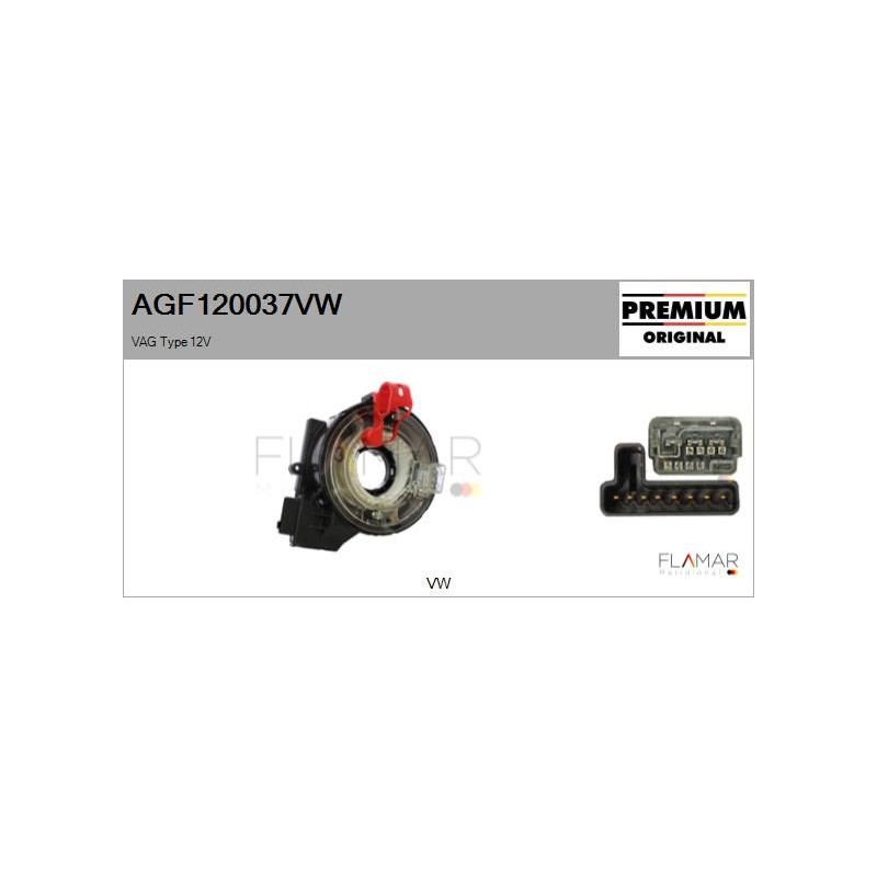 FLAMAR AGF120037VW Muelle espiral, airbag - 1