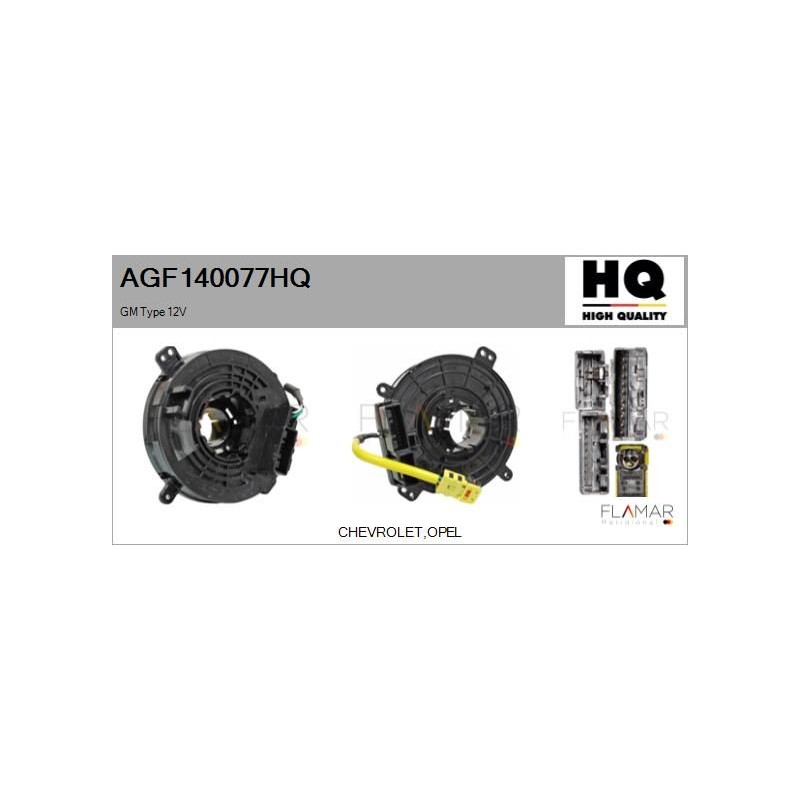 FLAMAR AGF140077HQ Muelle espiral, airbag - 1