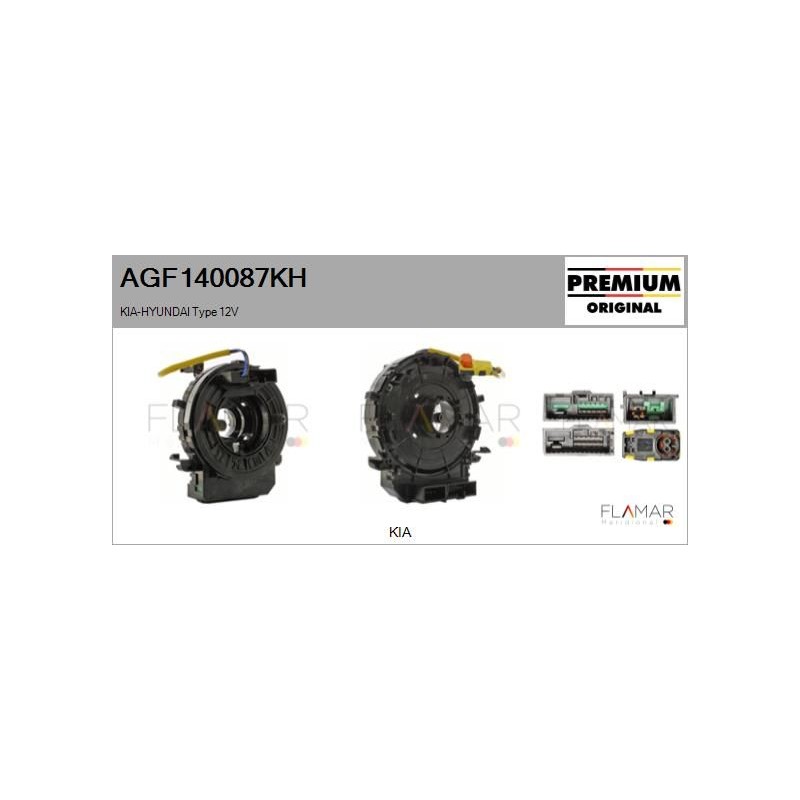FLAMAR AGF140087KH Muelle espiral, airbag - 1