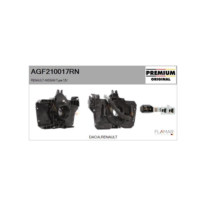 FLAMAR AGF210017RN Muelle espiral, airbag - 1