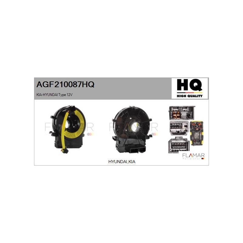 FLAMAR AGF210087HQ Muelle espiral, airbag - 1