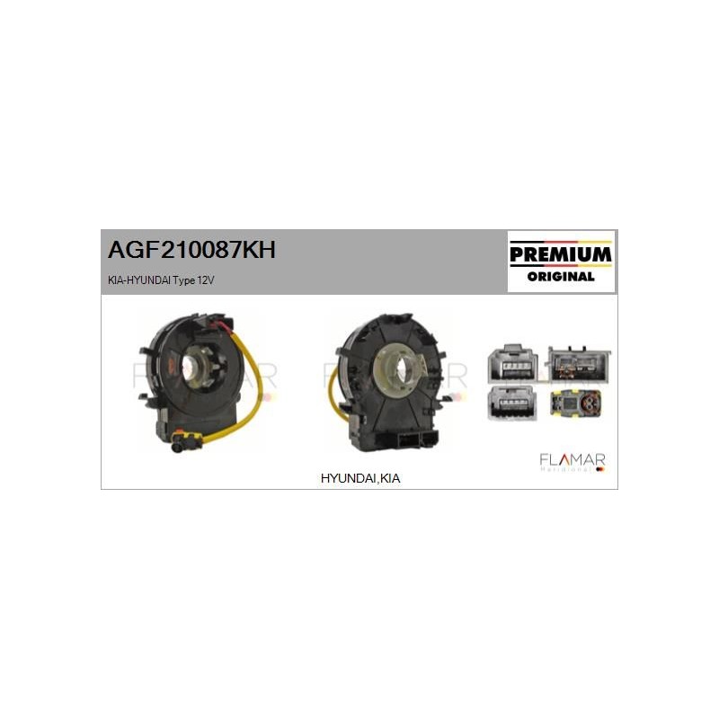 FLAMAR AGF210087KH Muelle espiral, airbag - 1