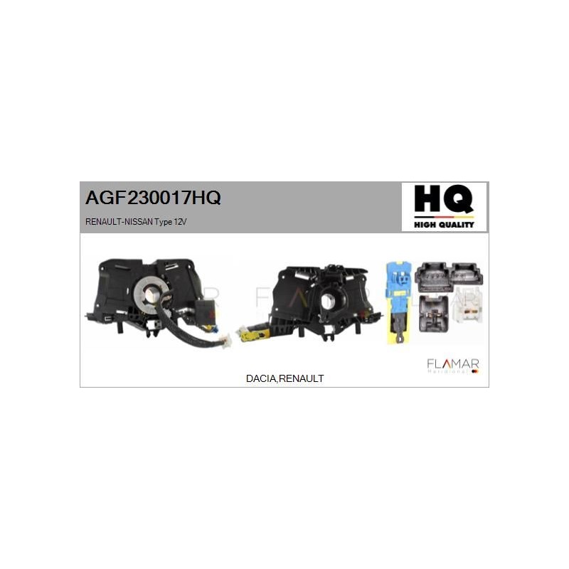 FLAMAR AGF230017HQ Muelle espiral, airbag - 1