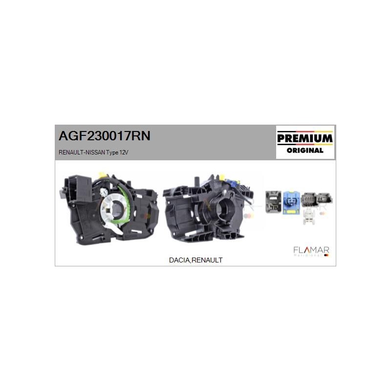 FLAMAR AGF230017RN Muelle espiral, airbag - 1