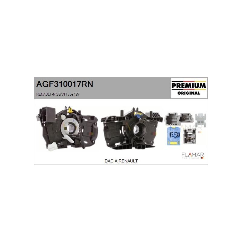 FLAMAR AGF310017RN Muelle espiral, airbag - 1