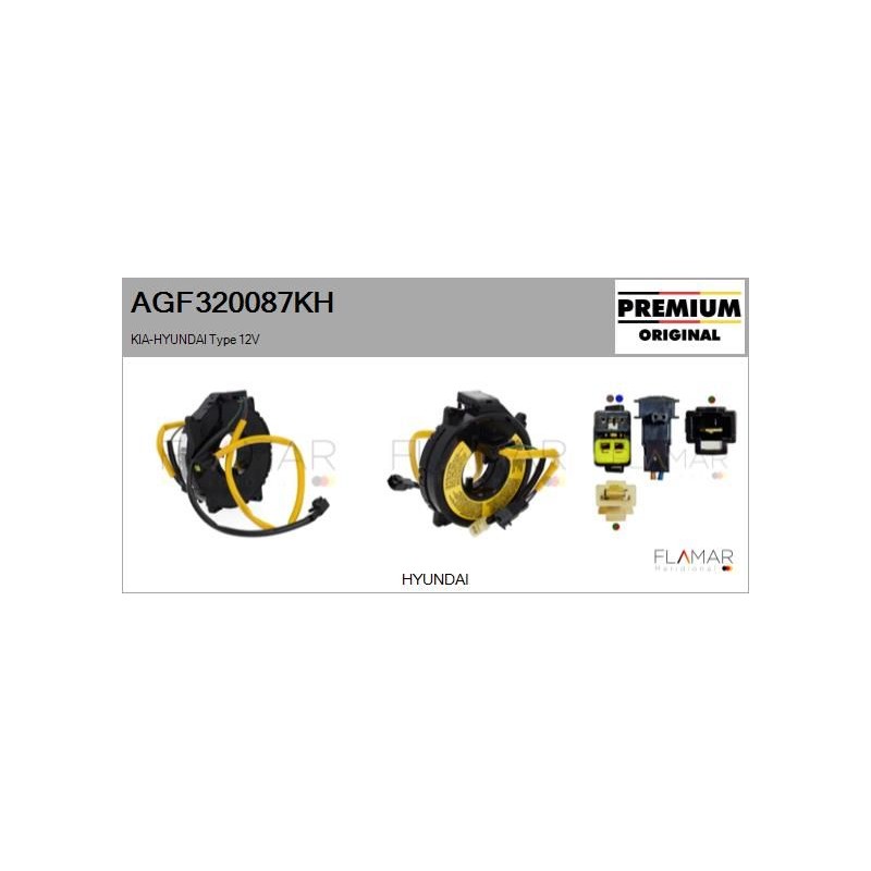 FLAMAR AGF320087KH Muelle espiral, airbag - 1