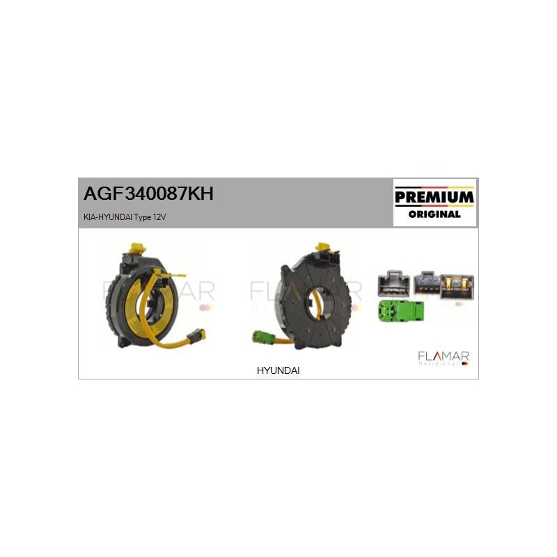 FLAMAR AGF340087KH Muelle espiral, airbag - 1